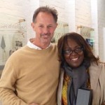 With Wayne Smith, generous wine enthusiast at Klein Constantia